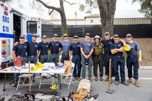 First Responders at Safety Street at the Lemon Festival