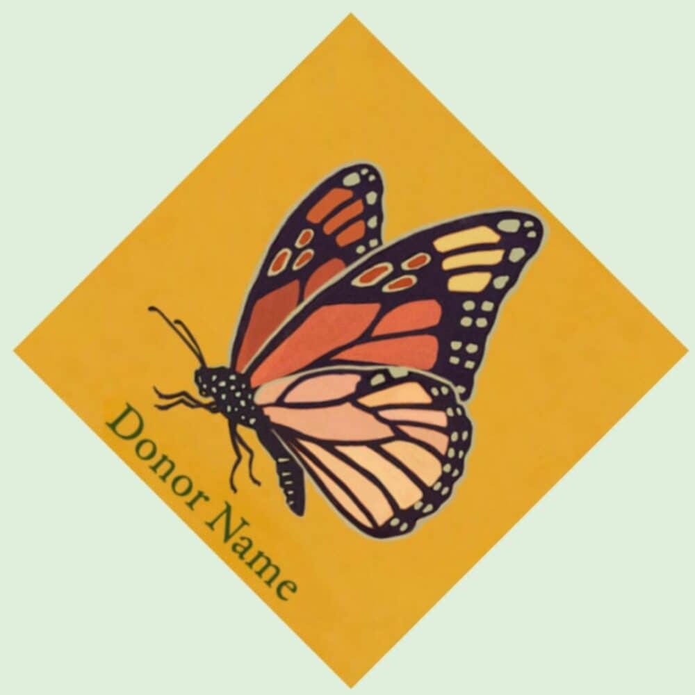 GVL Donor Tile - Resting Butterfly