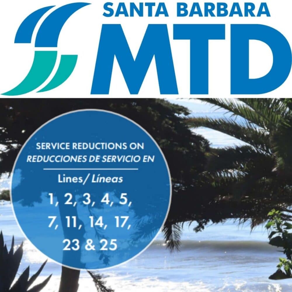 Santa Barbara MTD Service Reductions
