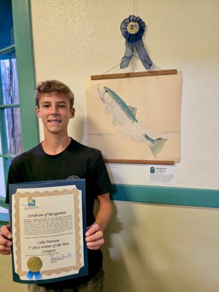 Creek Week Art Contest Teen Co-Winner Luke Paterson