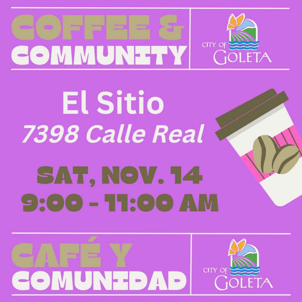 Coffee & Community Nov. 14 at El Sitio