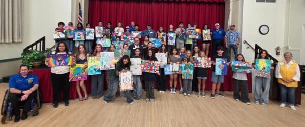 Lions Club Peace Poster Reception -Group Photo